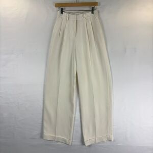 Lily Silk Timeless Pleated Wide-Leg Dense Silk Trousers